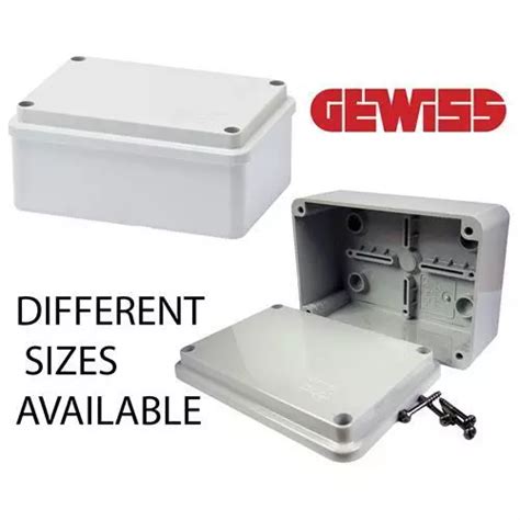 gewiss junction box catalogue|gewiss adaptable box.